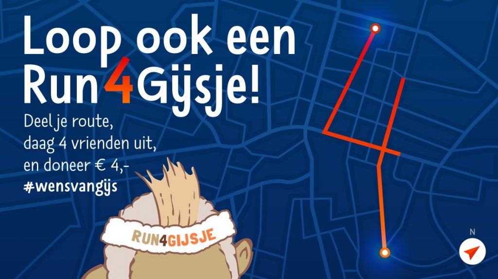 afbeelding met een route run4gijsje
