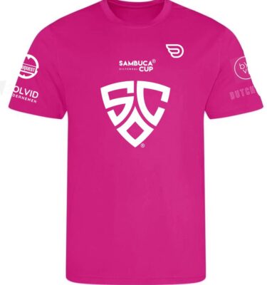 Sambuca Cup Sportshirt Heren (roze)