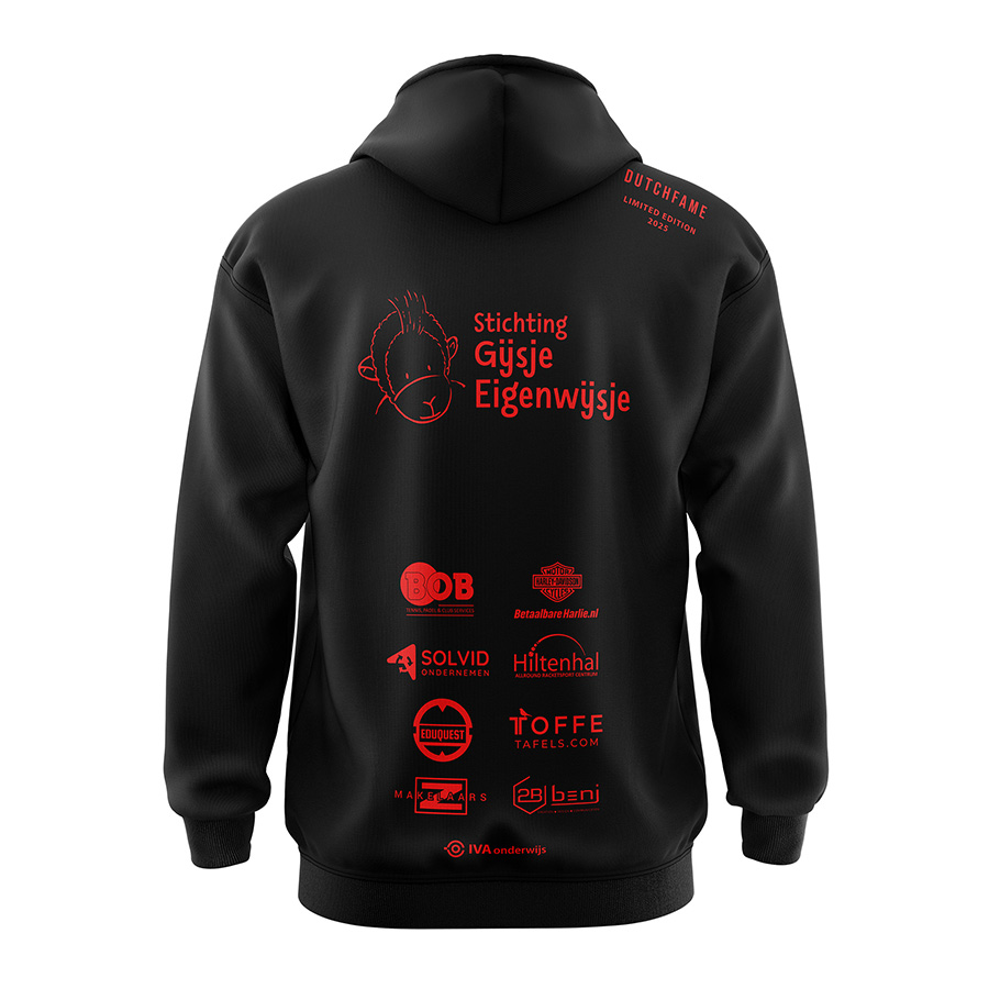 Limited edition Hoodie Padel4Gijsje 2025 - Afbeelding 2