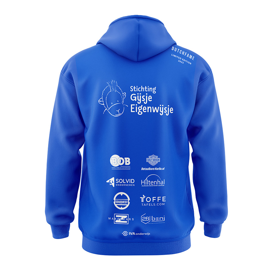 Limited edition Hoodie Padel4Gijsje 2025 - Afbeelding 3