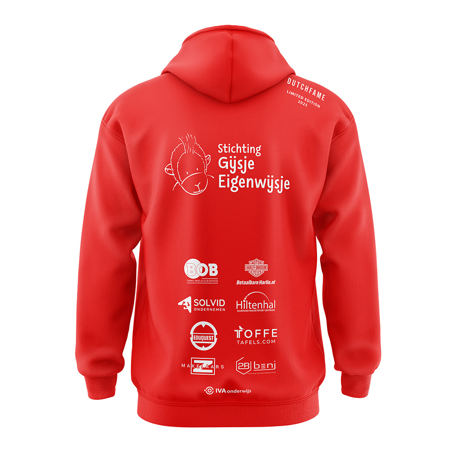 Limited edition Hoodie Padel4Gijsje 2025 - Afbeelding 4